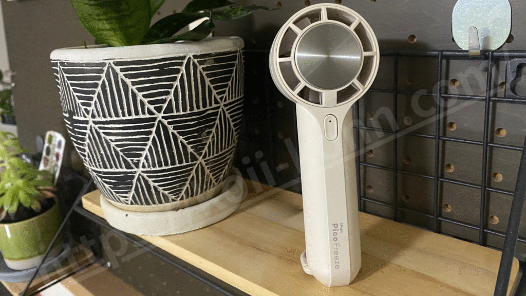 扇風機でひんやり冷感プレート!夏をのりきる